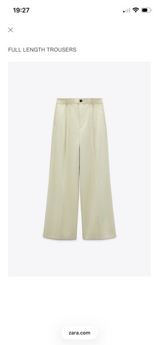 Pantalone intero zara verde - intero,