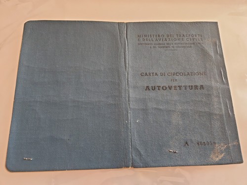 Vintage collezione fiat - collezione,