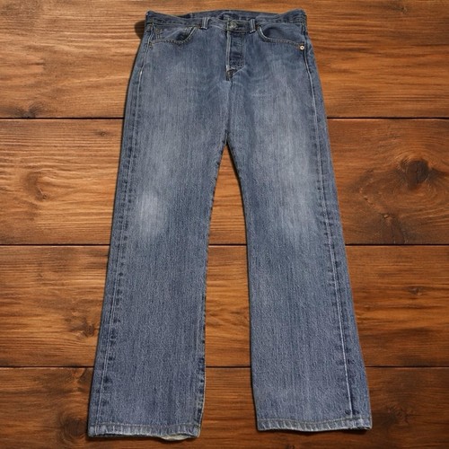 Jeans levis 501 uomo - 32x29, blu
