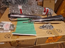 Scarico Massa Slip On Tromb Inox per Triumph Bonneville T120 Acciaio Lucido