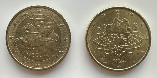 2 monete 50 cent - monete,