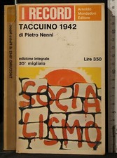 TACCUINO 1942. PIETRO NENNI