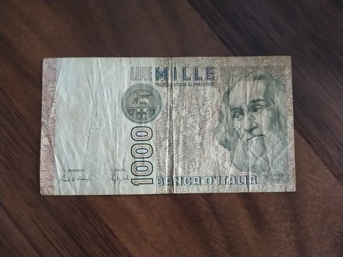Banconota mille lire 1000 - mille,