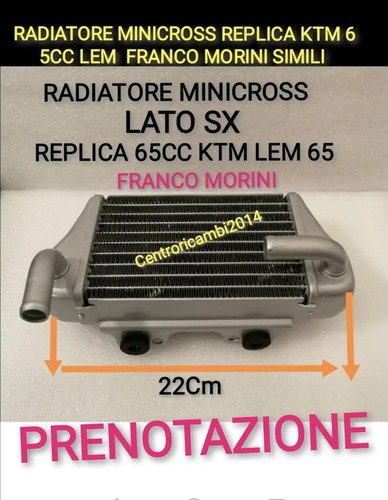 Radiatore per minicross - radiatore,