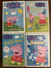 Set of 4 Peppa Pig DVD Set