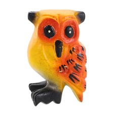  Fischietto con suono di gufo - Figurina di legno a forma di gufo, giocattolo