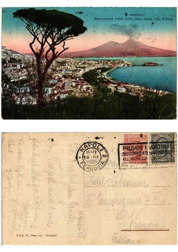 Cpa napoli panorama della - cpa,
