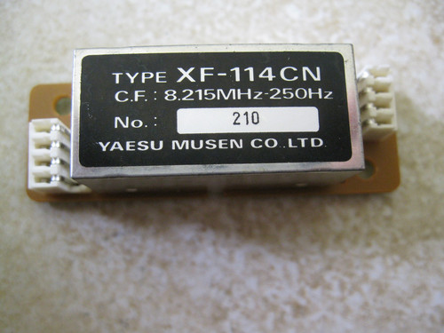 Yaesu 114cn 250hz cw - 250hz,