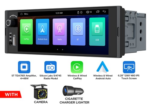 Autoradio eonon x3u 1din - x3u, 6,28"