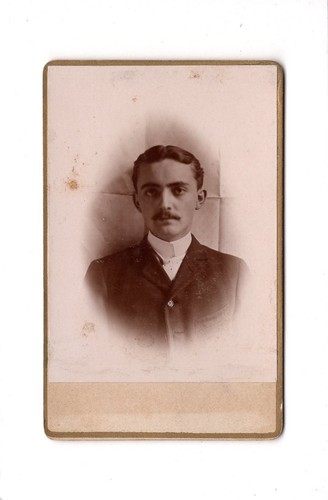 Foto cdv ritratto uomo - uomo,
