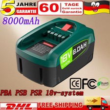 Batteria 8000 mAh Li-Ion 18 V per sistema Gardena P4A GLORIA/Gardena PBA PSB PSR 18 V
