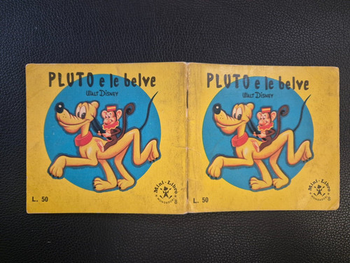 Mini libro mondadori pluto e - libro, 8