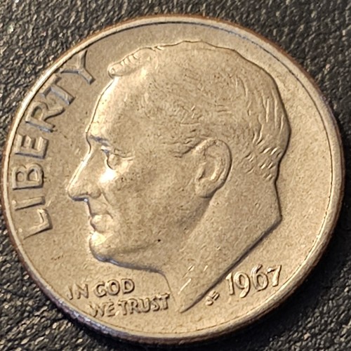 Dime 1967 senza marchio - , di