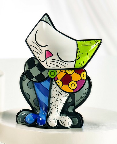 Figurina gatto felice romero - gatto,