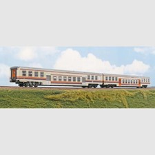 Acme 70088 - Set di due carrozze piano ribassato anni 80 delle FS - Art. 70088 A