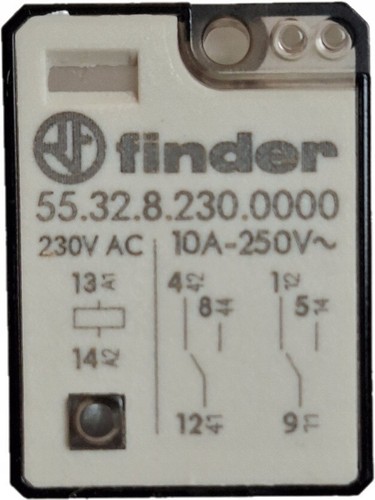 Relè elettromagnetico finder - relè,