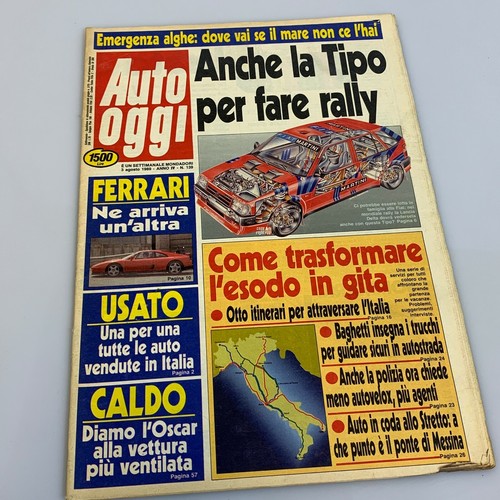 Rivista auto oggi settimanale - oggi,