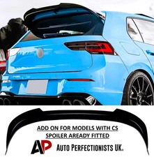 Spoiler tetto posteriore nero