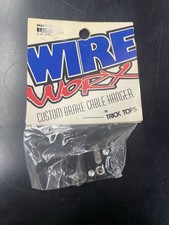 NOS Vintage BMX Wire Worx Personalizzato Cavo Freno Gancio di Trick Tops