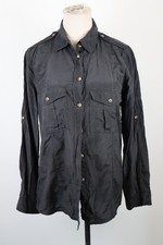 MARELLA CAMICIA DONNA TG. 42 WOMAN SHIRT CASUAL VINTAGE COTONE SETA