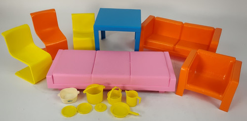 Mattel 1973 barbie townhouse - barbie,