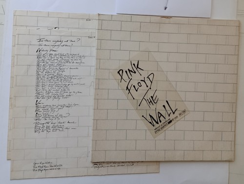 Pink floyd the wall - wall, 2c