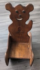 Sedia a dondolo con orso in