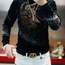 Maglione Uomo Lusso Velluto