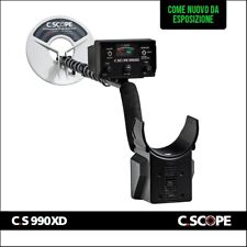 METAL DETECTOR CS990XD C.SCOPE PIASTRA 8" CERCAMETALLI ORO ESPOSIZIONE