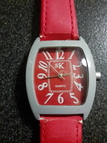 Orologio quarzo rosso - sk,