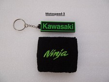 polsino  kawasaki  ninja nero   + portachiavi 