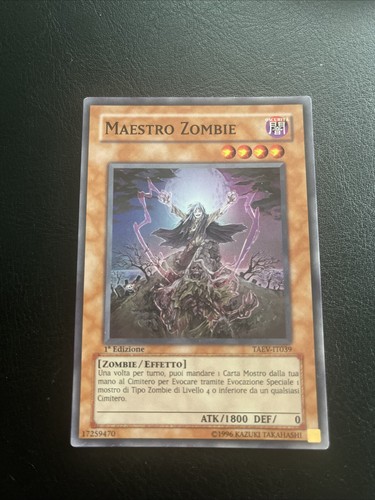 Carta maestro zombie - gi,