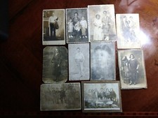 LOTTO COSTUMI SICILIANI in AMERICA FOTO CARTOLINA Primi 900