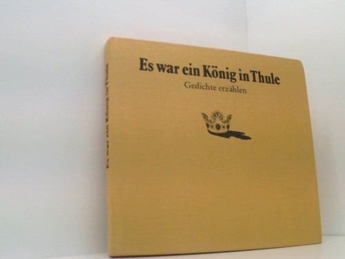 War ein könig thule - war,