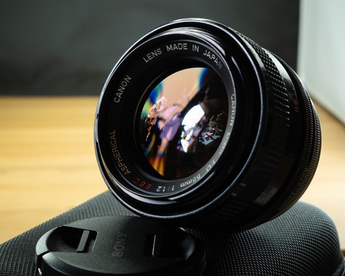 Canon 55mm s - canon, f/1.2