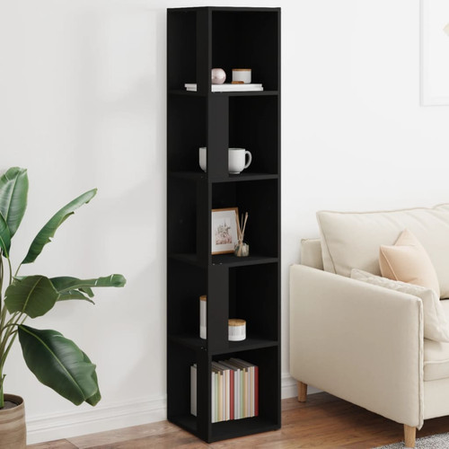 Armadio angolare nero legno - angolare,