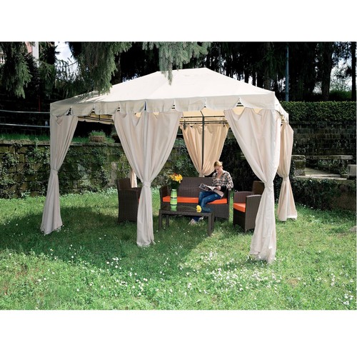 Gazebo giardino metallo - gazebo,