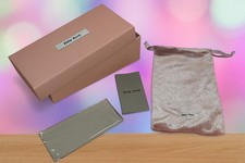 Set Originale Miu Miu per Occhiali da Sole / Vista – Scatola, Astuccio, Panno, L