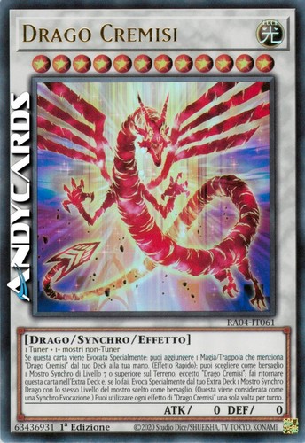 Drago cremisi crimson - •, (crimson