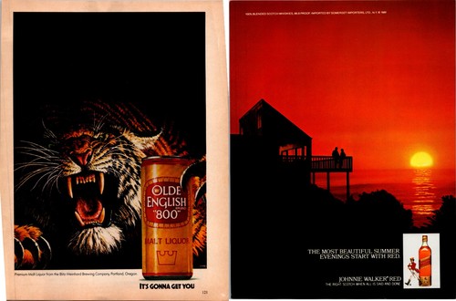 1982 vecchia pubblicità - •,