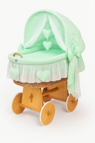 Culla vimini amelia con - in,