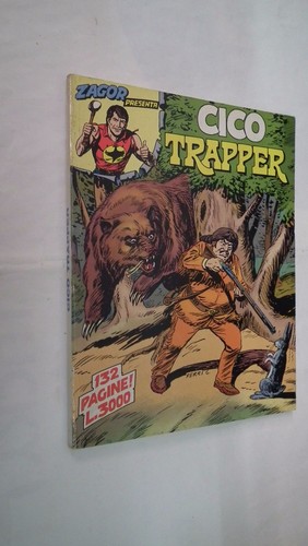 Zagor presenta cico trapper - zagor,