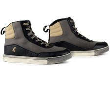 SCARPE SHOES MOTO FORMA MILANO FLOW BLACK ECRU' NERO TG 43  - CERTIFICATE