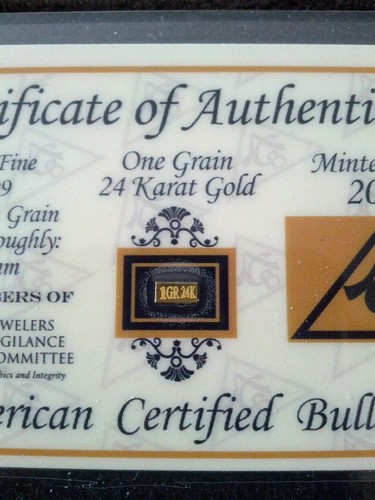 Lingotti oro - (5,