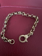giovanni raspini bracciale rolò 08557 argento dorato