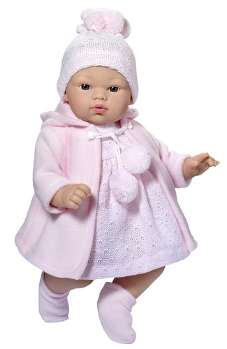 Bambola realistica rosa - bambola,
