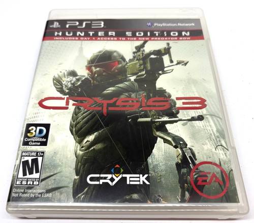 Crysis hunter edition ps3 - edition,