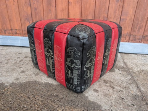 Pouf vintage anni cuscino - pouf,