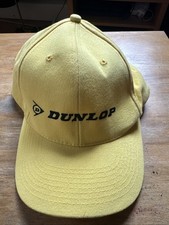 Berretto Dunlop Giallo Vintage