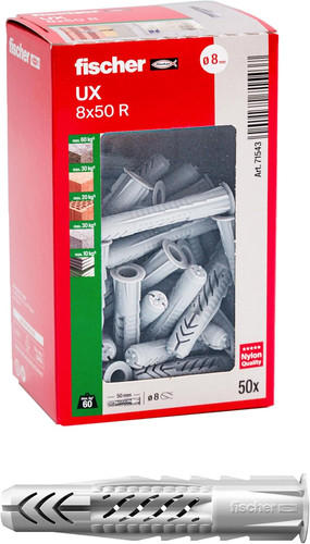 Tasselli universali 8x50 - 50,